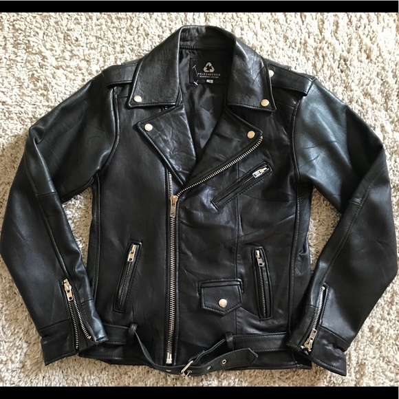 pelechecoco leather jacket